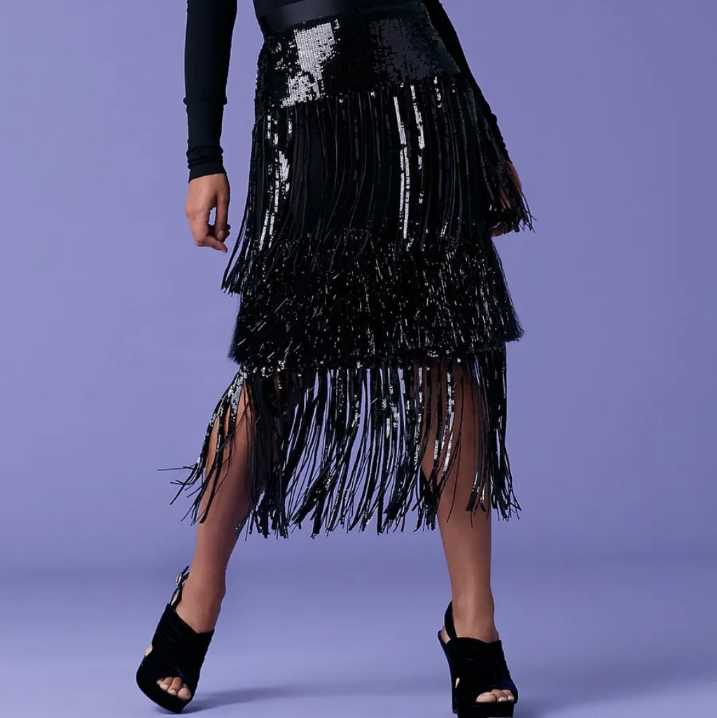 Dvf Sequin Skirt 00
